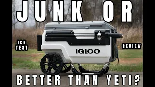 Igloo Trailmate Cooler Review + ICE TEST |  Is it worth the money?