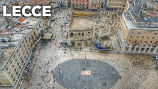 Free Walking Tour & Couchsurfing in Lecce, Puglia, Italy + Amazing 4K Drone