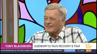 Tony Blackburn on Good Morning Britain - 13th Oct 2023