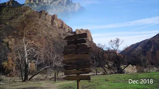 M*A*S*H Set in Malibu Creek State Park Before and After the Woolsey Fire