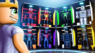 UNLOCKING SUPER RARE SPIDERMAN SUITS in ROBLOX