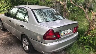 Mitsubishi Lancer 6, 1.3 л., 1997 г.в., 4G13. Простояла пять лет под открытым небом и не заводилась