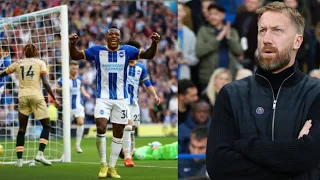 Angry Chelsea Fans React As Graham Potter Loses 4 - 1 To Former Team Brighton And Hove Albion