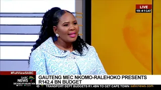 Gauteng Budget 2020: MEC Nkomo-Ralehoko