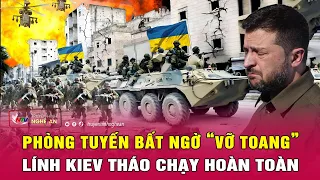 Cập nhật chiến sự Ukraine: Phòng tuyến bất ngờ “vỡ toang”, lính Kiev tháo chạy hoàn toàn