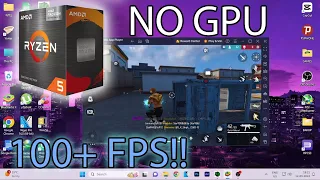 BEST BLUESTACKS SETTINGS NO LAG FOR RYZEN 5 5600G! NO GPU