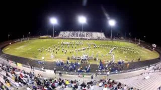 Baker Marching Band Halftime Show 2012 at Blount