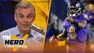 Enjoy Lamar Jackson & Ravens, the bank came to collect from the Rams on MNF — Colin | NFL | THE HERD