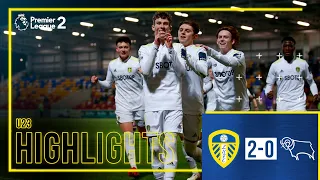 SUPERB AMARI MILLER GOAL | Leeds United U23 2-0 Derby County U23 | Premier League 2 highlights