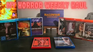 My Horror Blu Ray Weekly Haul, 101 Films, 88 Films, Limited Edition Halloween Box set.