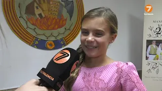 Primera entrevista a Marina García, Fallera Mayor Infantil 2024