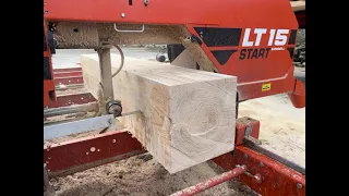 Woodmizer LT15 Start Nadelholz sägen