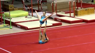 Acrobatic Gymnastics AGN 2016 championship Juv WP Bal ACM