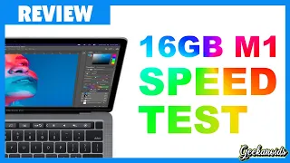 M1 MacBook Pro 16GB RAM + 512GB SSD Speed Test
