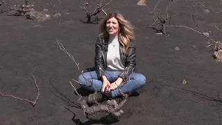 Recuperación de los viñedos afectados por el volcán de La Palma en Aquí la Tierra (TVE) (XII)