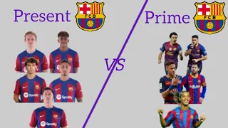 Present Barcelona VS Prime Barcelona 💪🔥