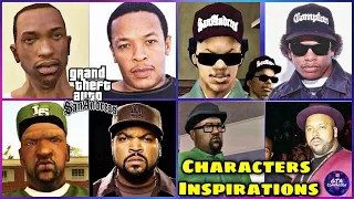 GTA San Andreas Characters Inspirations