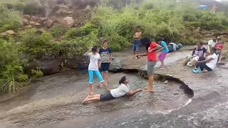 Patna Sliding Rock |  Deniyaya Srilanka