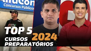 OS 5 MELHORES CURSOS PREPARATÓRIOS PARA CONCURSO [ATUALIZADO 2024🏆]