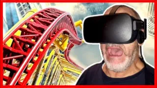 Dad Tries VR FOR THE FIRST TIME! (Funny Reaction)