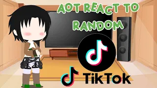 AOT REACT TO RANDOM TIKTOK || Itz Pinky Gacha|| Part 2?