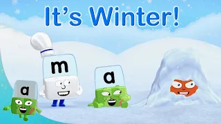 @officialalphablocks - It's Winter! ⛄️ ❄️ | #Winter☃️ | @LearningBlocks