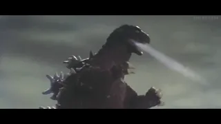Godzilla Rampages a Military Base