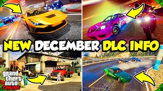 NEW GTA 5 ONLINE DECEMBER DLC FULL BREAKDOWN! (NEW DRIFTING OPTION, NEW "SALVAGE" BUSINESS & MORE!)