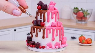 Best Of Miniature Cake Decorating Compilation - Rainbow, Chocolate, Strawberry Cake | Mini Bakery