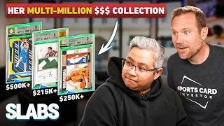 MULTI-MILLION DOLLAR Card Collection😱 Black Jaded Wolf Reveals Her Best Sports Cards