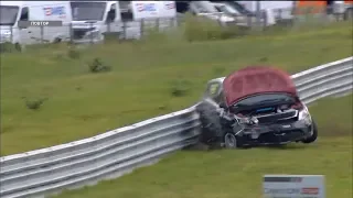 RCRS (S1600) 2019. Race 1 KazanRing. Multiple Car Crash