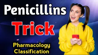 Trick for Penicillins Pharmacology | Antimicrobial Drugs pharmacology | Mnemonics of Antibiotics