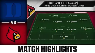 Duke vs. Louisville ACC Women's Soccer Highlights (2023)