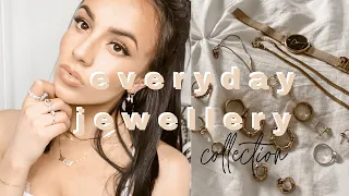MY EVERYDAY JEWELLERY COLLECTION | affordable dainty gold jewellery | Ft. Jeulia Jewellery