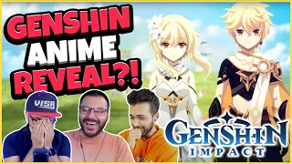 GENSHIN IMPACT UFOTABLE ANIME GROUP REACTION! NEW GENSHIN ANIME REVEALED!