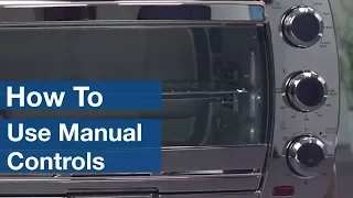 How To Use Manual Controls on Countertop Ovens | Oster®