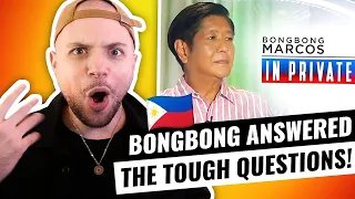 In Private - Presidential Interviews: BONGBONG MARCOS with CNN Philippines | HONEST REACTION