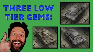 WOT - Three Low Tier GEMS | World of Tanks