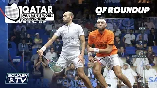 Squash: PSA Men's World Champs 2019-20 - QF Roundup