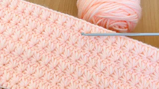 👌🏻💯 very easy crochet baby blanket for beginners