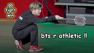 evidence bts is *actually* athletic