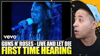 First Time Hearing | Guns N' Roses - Live And Let Die (Live) Reaction