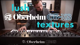 lush OBERHEIM OB-X8 + Strymon soundscapes