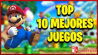 TOP 10 MEJORES JUEGOS DE LA NINTENDO SWITCH 2022