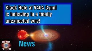 Black Hole at V404 Cygni is behaving in a totally unexpected way