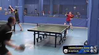 Тимур МАМАЗАКИРОВ - Марсель САФИУЛИН 4 Клуб АртТТ #tabletennis #настольныйтеннис