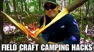 My Military Survival & Field Craft Camping Hacks!
