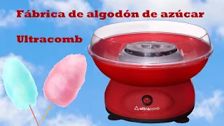 FÁBRICA DE ALGODÓN DE AZÚCAR EN CASA ULTRACOMB