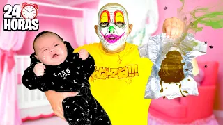 24 HORAS SIENDO PAPÁ SOLTERO DE NASYA  *Salió muy mal* 😰🍼 | Karla Bustillos