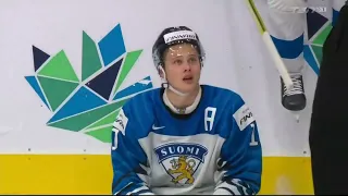 Kent Johnson Scores Game Winning Goal for Canada vs Finland to Win Gold in 2022 WJC